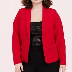 !!SET!! Torrid Red Pantsuit Size 10/12